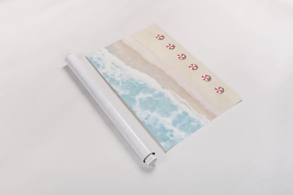 Sky Seaview I by James Wiens. shown as a rolled paper print. Available as archival giclee rolled canvas, fine art paper, or poster print. SKU 46971i.