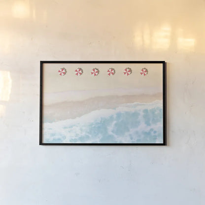 Sky Seaview I by James Wiens. shown as a paper print in a black flame. Available as a archival giclee rolled canvas, fine art paper, or poster print. SKU 46971i.