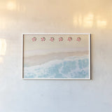 Sky Seaview I by James Wiens. shown as a paper print in a white frame. Available as a archival giclee rolled canvas, fine art paper, or poster print. SKU 46971i.