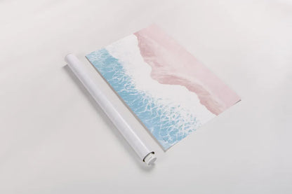 Sky Seaview II No Umbrellas by James Wiens. shown as a rolled paper print. Available as archival giclee rolled canvas, fine art paper, or poster print. SKU 60961i.