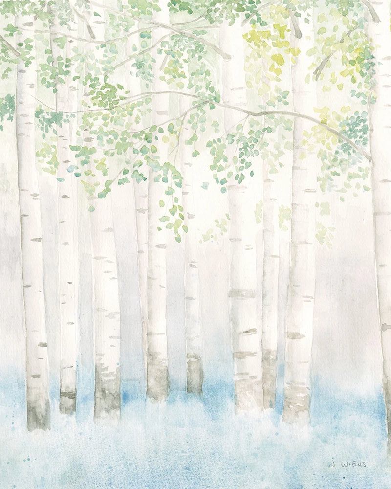 Soft Birches II by James Wiens