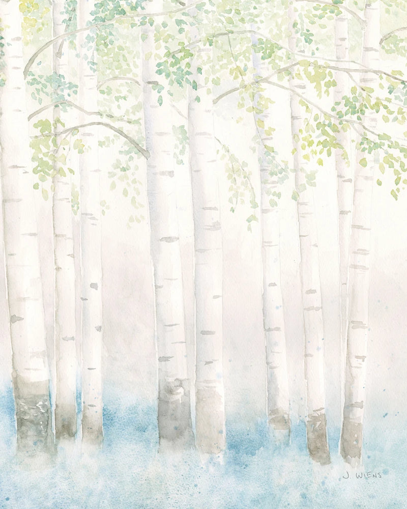 Soft Birches III by James Wiens