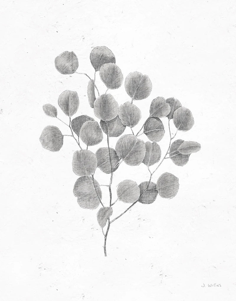Soft Summer Sketches II Blue by James Wiens