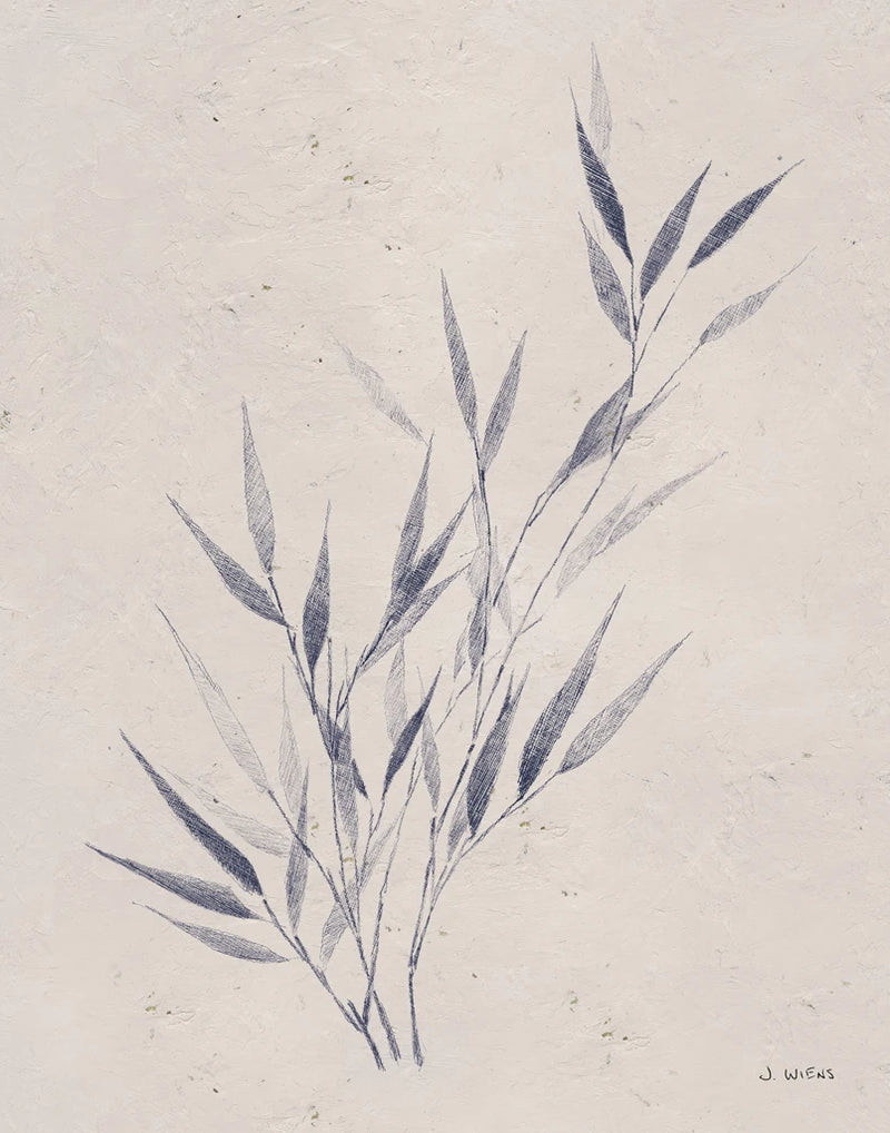 Soft Summer Sketches III Navy by James Wiens