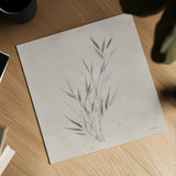 Soft Summer Sketches III Sq by James Wiens. Shown as a detailed flat fine art print, highlighting archival giclee quality. Available as an archival giclee rolled canvas, fine art paper, or poster print. SKU 60548a.