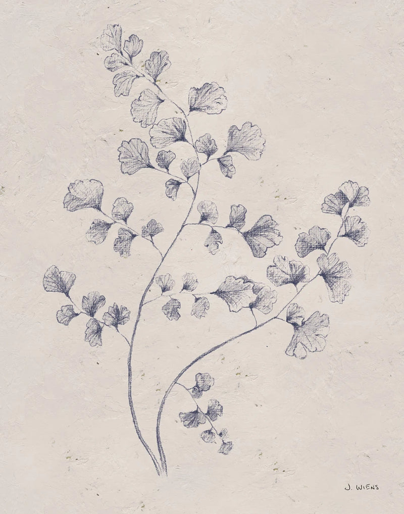 Soft Summer Sketches IV Navy by James Wiens