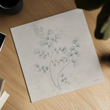 Soft Summer Sketches IV Sq by James Wiens. Shown as a detailed flat fine art print, highlighting archival giclee quality. Available as an archival giclee rolled canvas, fine art paper, or poster print. SKU 60549a.