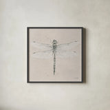 Soft Summer Sketches VI by James Wiens. Shown in a sleek black glass frame for a contemporary gallery look. Available as an archival giclee rolled canvas, fine art paper, or poster print. SKU 45696a.