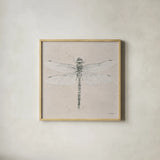 Soft Summer Sketches VI by James Wiens. Shown in a natural wood glass frame for a timeless modern aesthetic. Available as an archival giclee rolled canvas, fine art paper, or poster print. SKU 45696a.