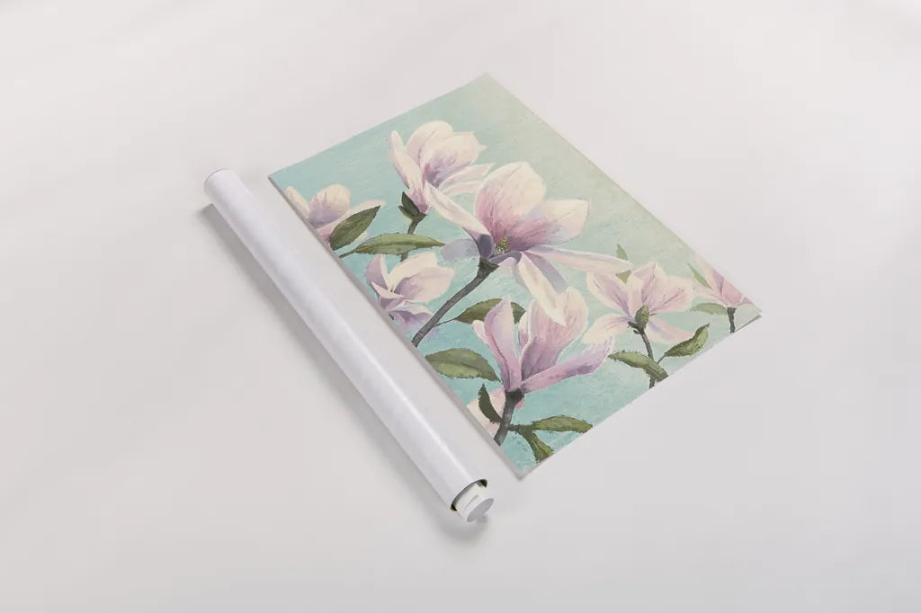 Southern Blossoms I by James Wiens. shown as a rolled paper print. Available as archival giclee rolled canvas, fine art paper, or poster print. SKU 12253i.