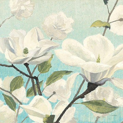 Southern Blossoms II Square by James Wiens. SKU 12254a. Archival Giclee Fine art print for wall decor.
