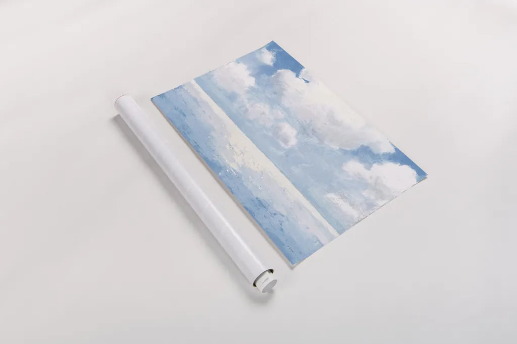 Sparkling Sea by James Wiens. shown as a rolled paper print. Available as archival giclee rolled canvas, fine art paper, or poster print. SKU 63187i.