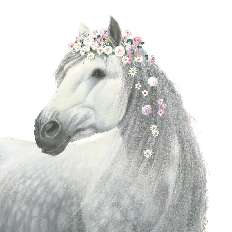 Spirit Stallion II Square by James Wiens. SKU 30125a. Archival Giclee Fine art print for wall decor.