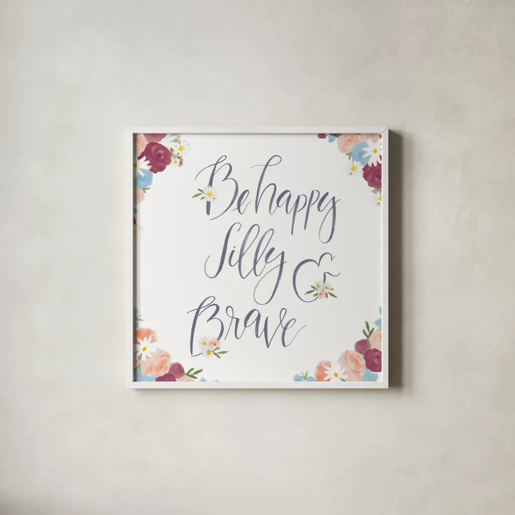 Spirit Stallion III Bright by James Wiens. Shown in a crisp white glass frame for a clean and minimalist style. Available as an archival giclee rolled canvas, fine art paper, or poster print. SKU 42872a.