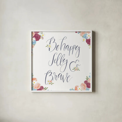 Spirit Stallion III Bright by James Wiens. Shown in a crisp white glass frame for a clean and minimalist style. Available as an archival giclee rolled canvas, fine art paper, or poster print. SKU 42872a.