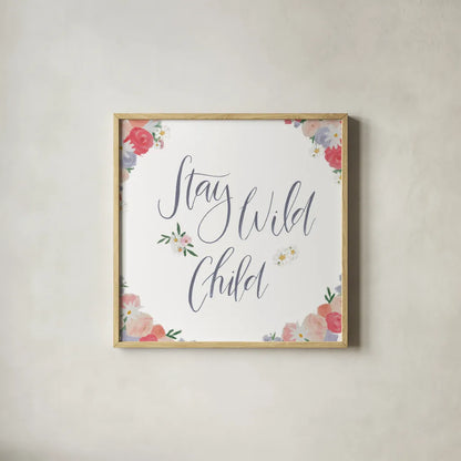 Spirit Stallion VI by James Wiens. Shown in a natural wood glass frame for a timeless modern aesthetic. Available as an archival giclee rolled canvas, fine art paper, or poster print. SKU 31569a.