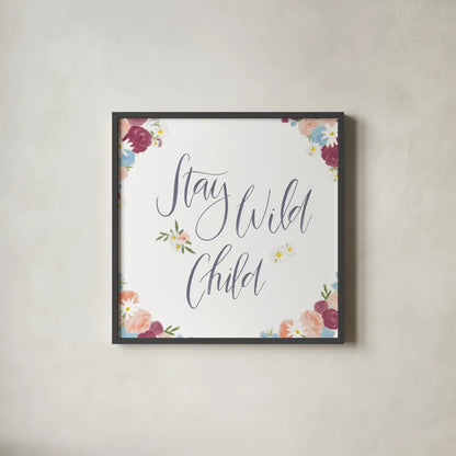 Spirit Stallion VI Bright by James Wiens. Shown in a sleek black glass frame for a contemporary gallery look. Available as an archival giclee rolled canvas, fine art paper, or poster print. SKU 42873a.