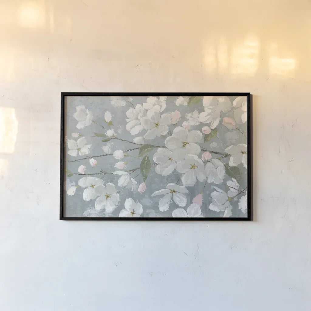Spring Beautiful Crop by James Wiens. shown as a paper print in a black flame. Available as a archival giclee rolled canvas, fine art paper, or poster print. SKU 29041i.