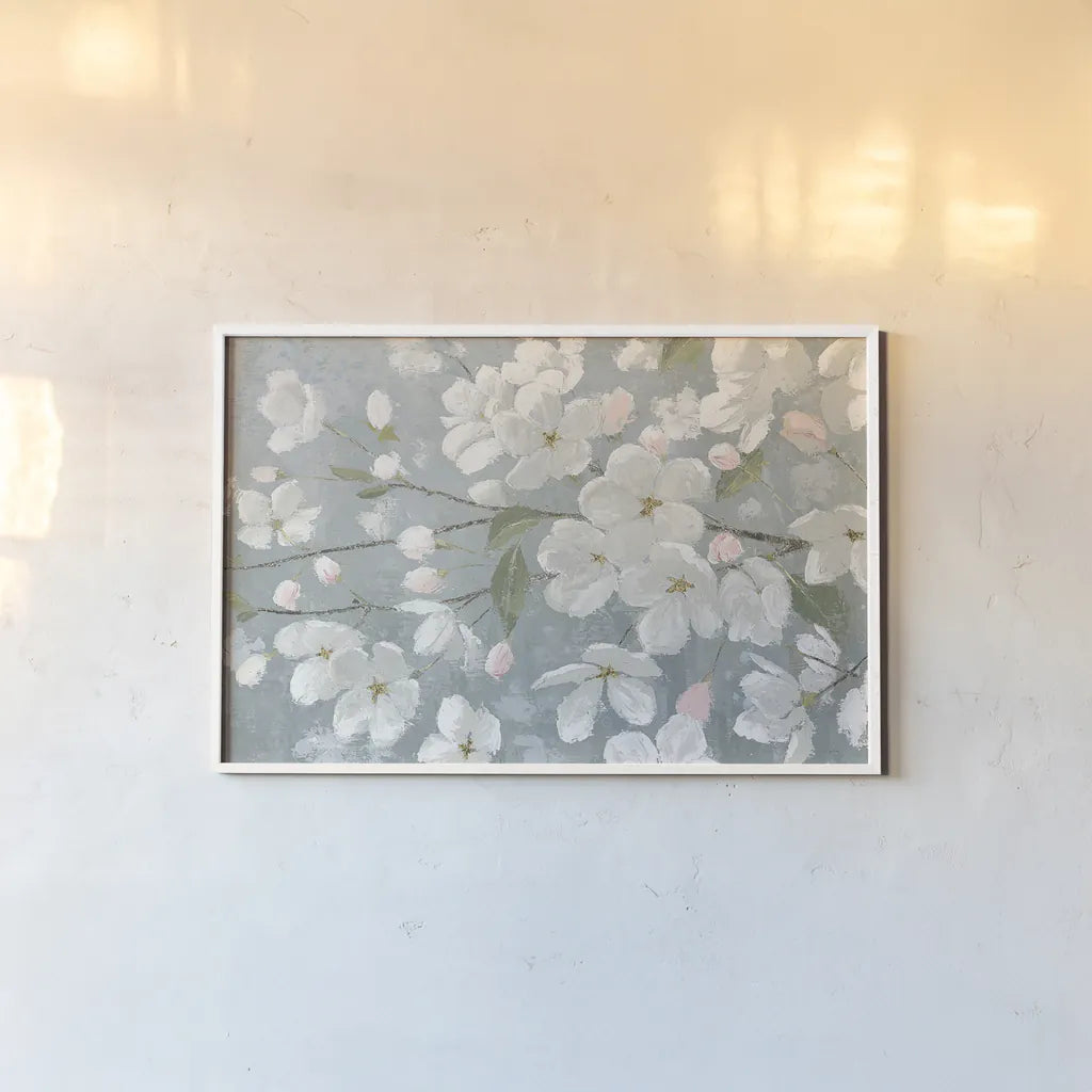 Spring Beautiful Crop by James Wiens. shown as a paper print in a white frame. Available as a archival giclee rolled canvas, fine art paper, or poster print. SKU 29041i.