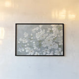 Spring Beautiful Gray by James Wiens. shown as a paper print in a black flame. Available as a archival giclee rolled canvas, fine art paper, or poster print. SKU 29190i.