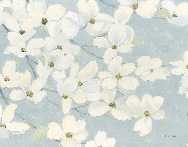 Spring Dogwoods Blue by James Wiens