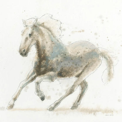 Stallion II by James Wiens. SKU 24006a. Archival Giclee Fine art print for wall decor.