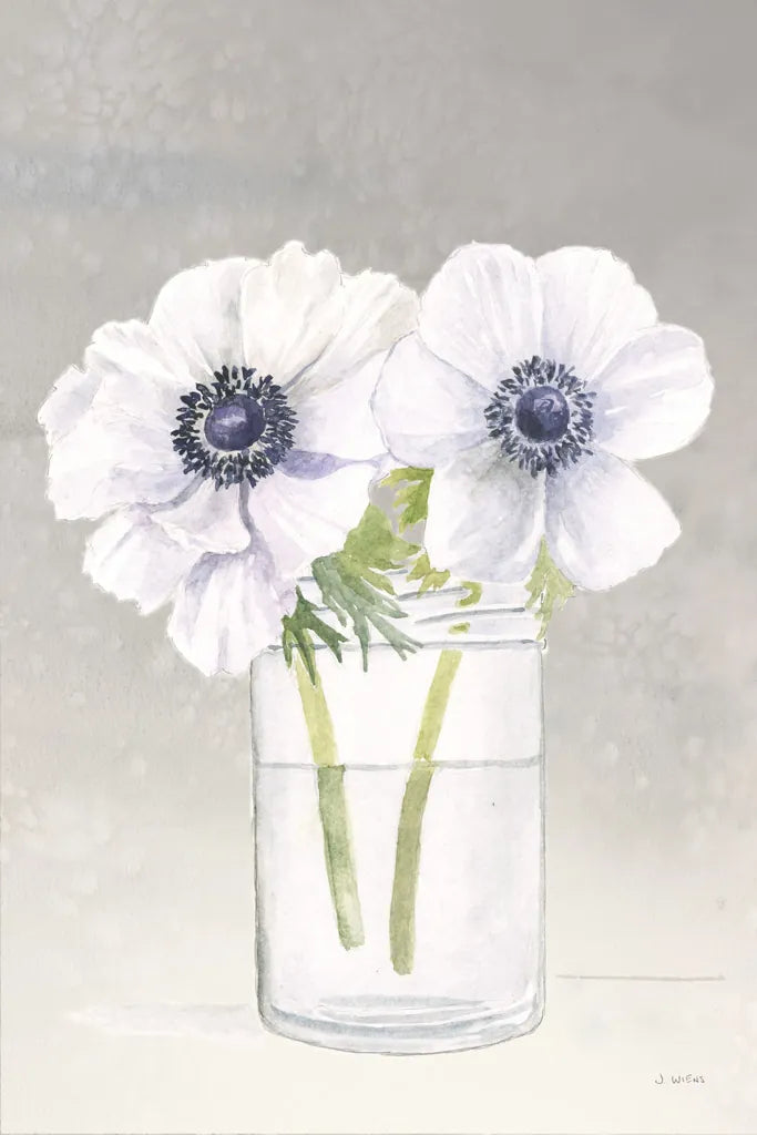 Tranquil Blossoms I by James Wiens. SKU 47980h. Archival Giclee Fine art print for wall decor.