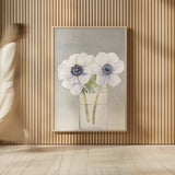 Tranquil Blossoms I by James Wiens. shown as over sized large wall art. Available as an archival giclee rolled canvas, fine art paper, or poster print. SKU 47980h.