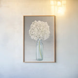 Tranquil Blossoms II by James Wiens. shown as a paper print in a natural frame. Available as a archival giclee rolled canvas, fine art paper, or poster print. SKU 47981h.