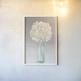 Tranquil Blossoms II by James Wiens. shown as a paper print in a white frame. Available as a archival giclee rolled canvas, fine art paper, or poster print. SKU 47981h.