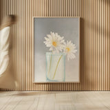 Tranquil Blossoms IV by James Wiens. shown as over sized large wall art. Available as an archival giclee rolled canvas, fine art paper, or poster print. SKU 47983h.