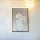 Tranquil Blossoms IV by James Wiens. shown as a paper print in a black flame. Available as a archival giclee rolled canvas, fine art paper, or poster print. SKU 47983h.