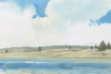 Tranquil Landscape by James Wiens. SKU 75176i. Archival Giclee Fine art print for wall decor.