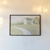 Tranquil Scene by James Wiens. shown as a paper print in a black flame. Available as a archival giclee rolled canvas, fine art paper, or poster print. SKU 75177i.