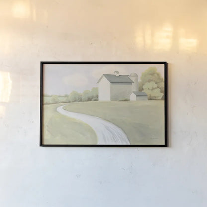Tranquil Scene by James Wiens. shown as a paper print in a black flame. Available as a archival giclee rolled canvas, fine art paper, or poster print. SKU 75177i.