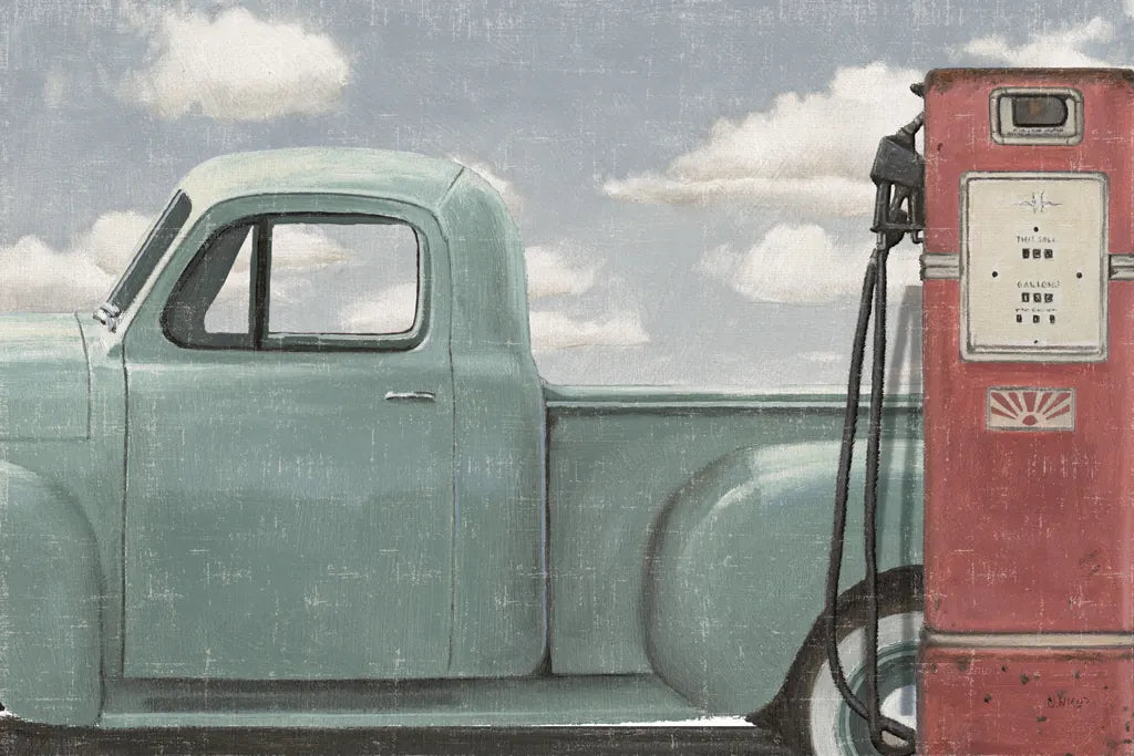 Vintage Truck II by James Wiens. SKU 83533i. Archival Giclee Fine art print for wall decor.
