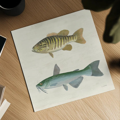 Waters Edge II by James Wiens. Shown as a detailed flat fine art print, highlighting archival giclee quality. Available as an archival giclee rolled canvas, fine art paper, or poster print. SKU 95389a.