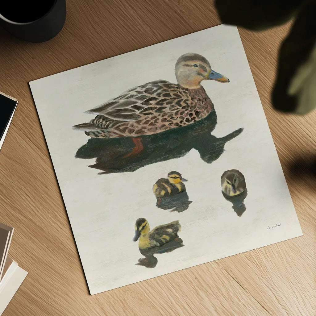 Waters Edge III by James Wiens. Shown as a detailed flat fine art print, highlighting archival giclee quality. Available as an archival giclee rolled canvas, fine art paper, or poster print. SKU 95390a.