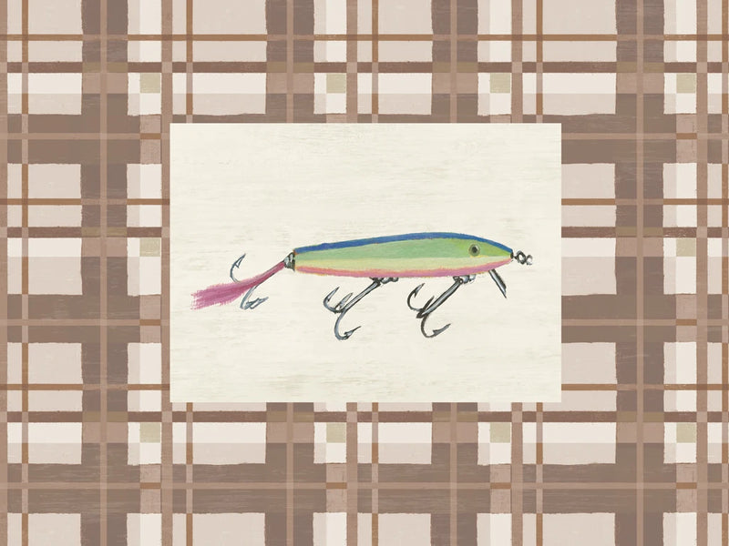 Waters Edge VIII Plaid by James Wiens
