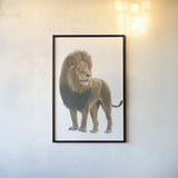 Wild and Free I by James Wiens. shown as a paper print in a black flame. Available as a archival giclee rolled canvas, fine art paper, or poster print. SKU 66111h.