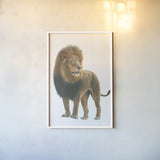 Wild and Free I by James Wiens. shown as a paper print in a white frame. Available as a archival giclee rolled canvas, fine art paper, or poster print. SKU 66111h.