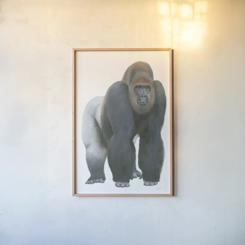 Wild and Free II by James Wiens. shown as a paper print in a natural frame. Available as a archival giclee rolled canvas, fine art paper, or poster print. SKU 66112h.