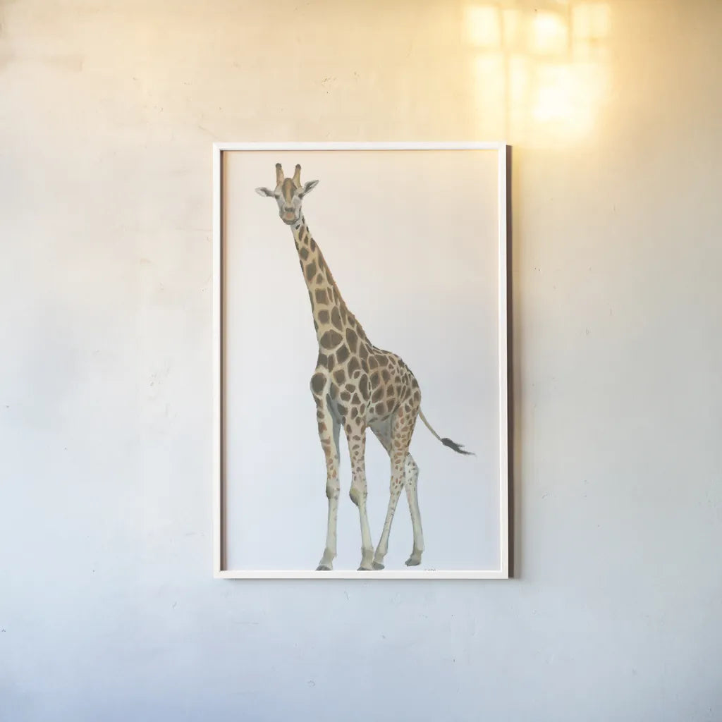 Wild and Free V by James Wiens. shown as a paper print in a white frame. Available as a archival giclee rolled canvas, fine art paper, or poster print. SKU 66115h.