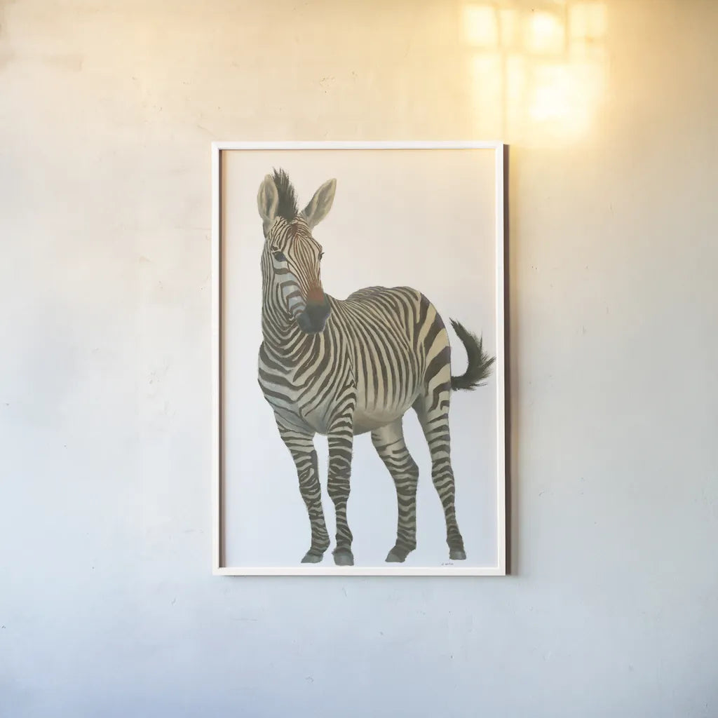 Wild and Free VI by James Wiens. shown as a paper print in a white frame. Available as a archival giclee rolled canvas, fine art paper, or poster print. SKU 66141h.