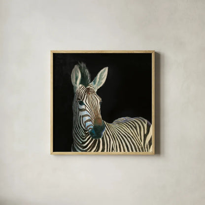 Wild and Free VI Black by James Wiens. Shown in a natural wood glass frame for a timeless modern aesthetic. Available as an archival giclee rolled canvas, fine art paper, or poster print. SKU 69079a.