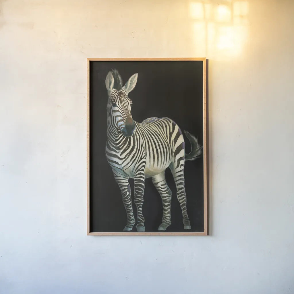Wild and Free VI Black by James Wiens. shown as a paper print in a natural frame. Available as a archival giclee rolled canvas, fine art paper, or poster print. SKU 69079h.