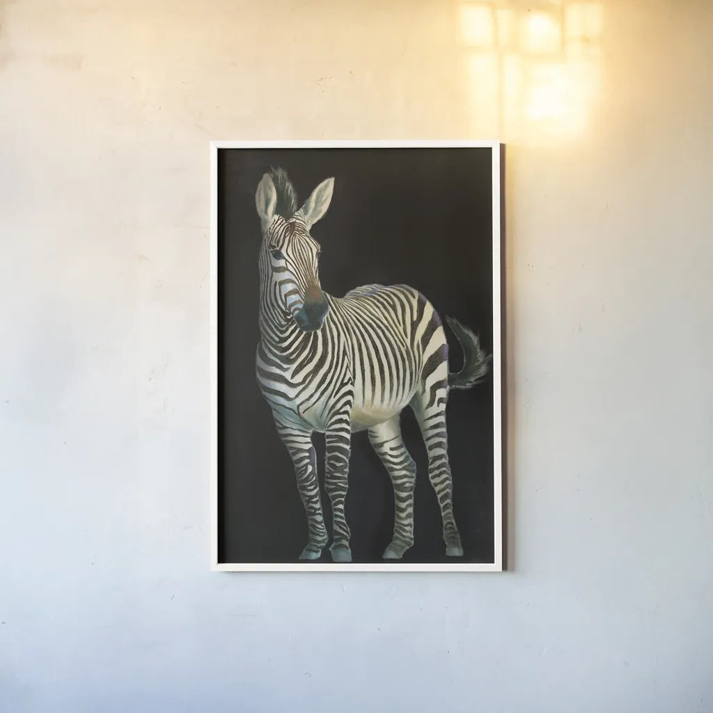 Wild and Free VI Black by James Wiens. shown as a paper print in a white frame. Available as a archival giclee rolled canvas, fine art paper, or poster print. SKU 69079h.