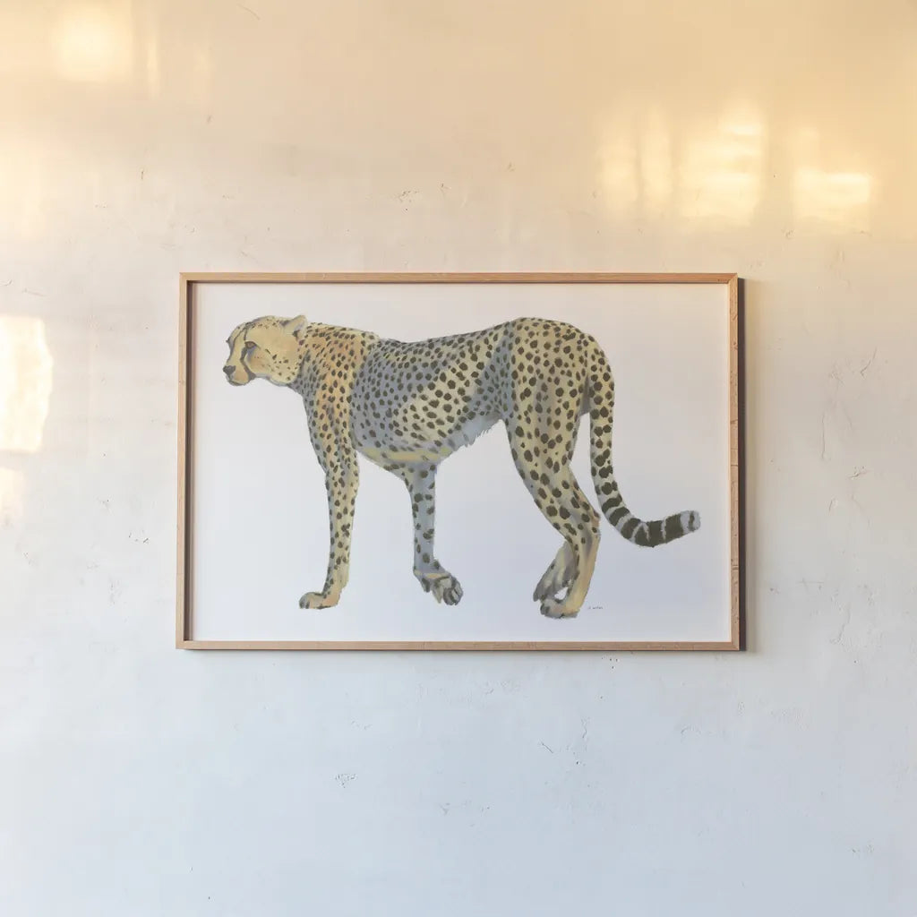 Wild and Free VII by James Wiens. shown as a paper print in a natural frame. Available as a archival giclee rolled canvas, fine art paper, or poster print. SKU 66142i.