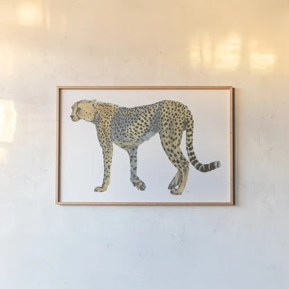 Wild and Free VII by James Wiens. shown as a paper print in a natural frame. Available as a archival giclee rolled canvas, fine art paper, or poster print. SKU 66142i.