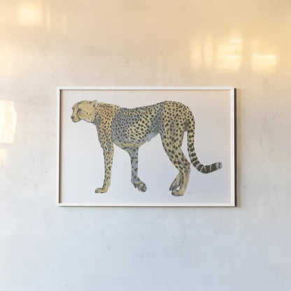 Wild and Free VII by James Wiens. shown as a paper print in a white frame. Available as a archival giclee rolled canvas, fine art paper, or poster print. SKU 66142i.